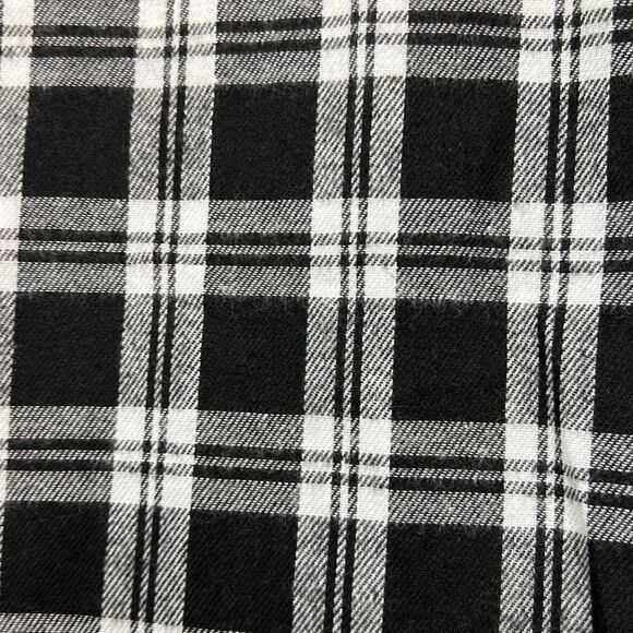 Hotouch black and white plaid flannel shirt size xl - Picture 10 of 13